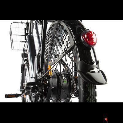 Велогибрид GREEN CITY e-ALFA new Темно-серый