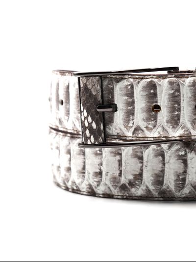 Ремень мужской 38 мм PY-b-0008 из змеиной кожи