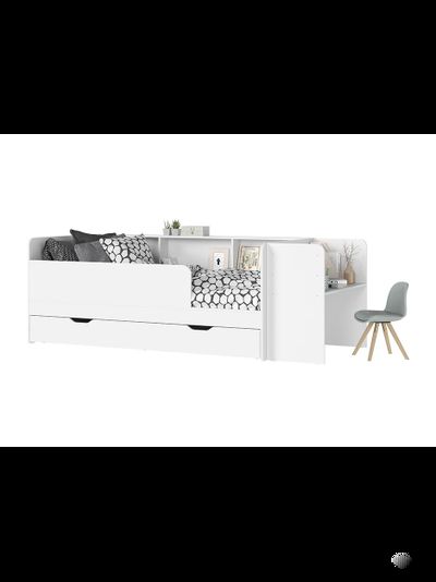 Руна КР 01 Кровать универсальная Белый/Белый