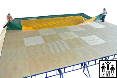 Помост для 1 борцовского ковра