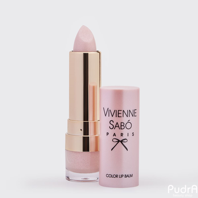 Vivienne Sabo Помада-бальзам  Color lip balm Baume a Levres | Вивьен Сабо. Тон 08 Мерцающий коричнев