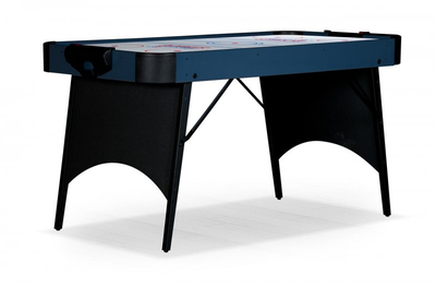 Аэрохоккей «Blue Ice» 5 ф (черно-голубой, складной)