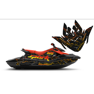 Наклейки на Гидроцикл SeaDoo BRP Spark #2666