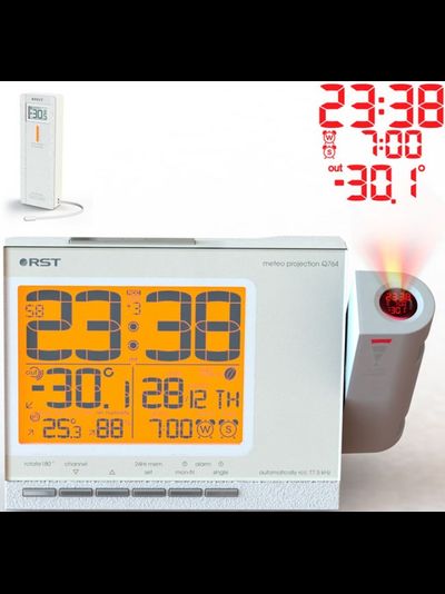 Проекционные часы-будильник RST 32764