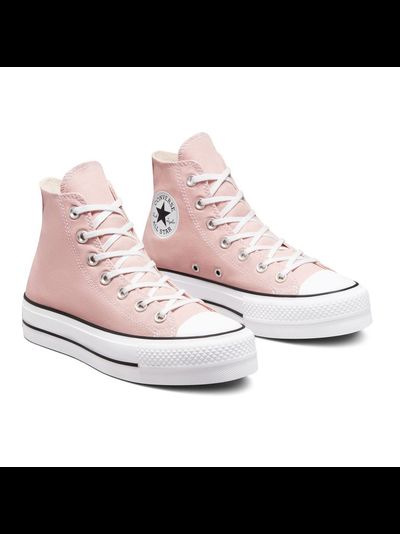 Кеды Converse Chuck Taylor All Star Lift Platform Seasonal Color Коралловые Высокие