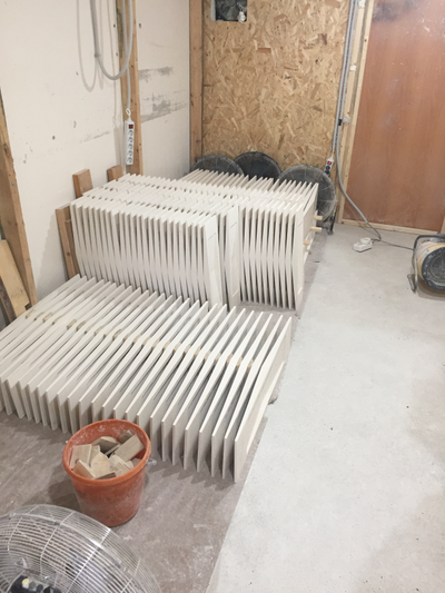 Гипсовая 3D панель "Слалом"