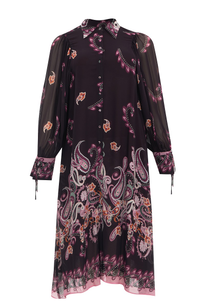 Платье с броским орнаментом