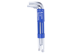 Набор Г-образных шестигранников, 2-10 мм, длинные, 8 предметов МАСТАК 0611-8HB