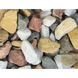 Радужный мраморный микс крошка, фракция 10-20 мм