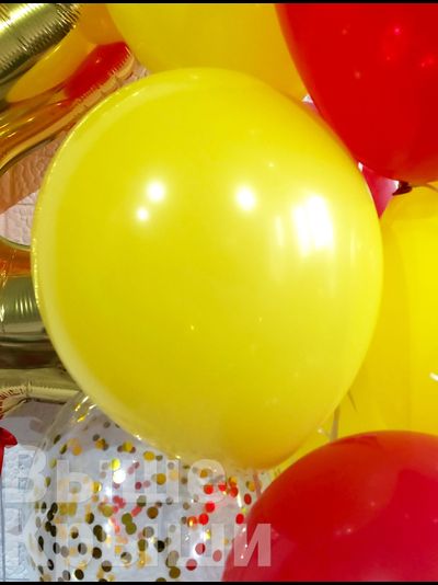 Сет "Вертолёт" (10 шариков + 1 цифра)