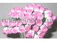 бумажные цветы "Роза закрытый бутон", цвет-кремово-розовый, 12 мм, 12 шт/уп