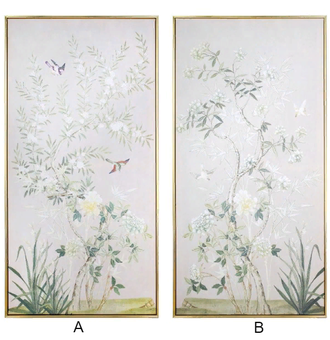 Панно настенное с тропическим сюжетом