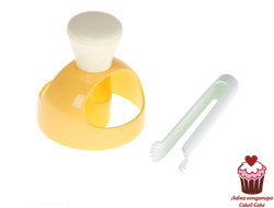 Форма для пончиков с щипцами, пластик