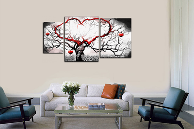 Модульная картина "Дерево любви"