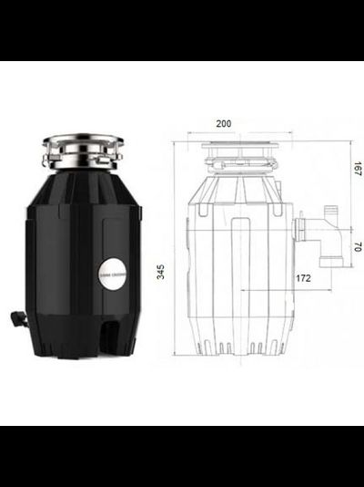 Измельчители Отходов BoneCrusher BC 810, Bone crusher 810, bonecrusher ...