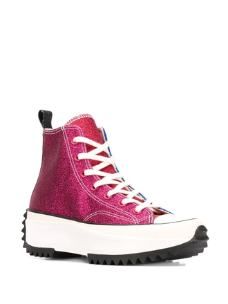 Converse JW Anderson х  Run Star Hike высокие сине- розовые