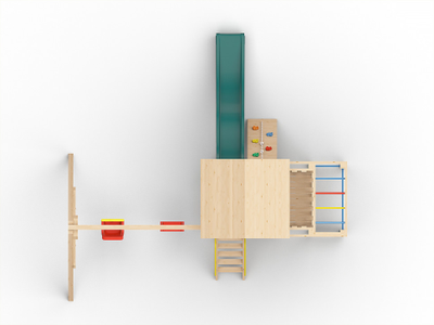 Детская игровая площадка RussSport Лео с покраской