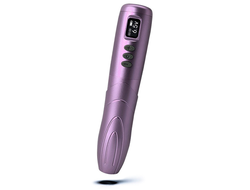 Беспроводная тату машинка BRONC MAGIC Wireless Pen Tattoo & PMU Pink Purple