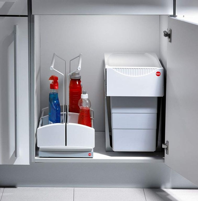 ВСТРАИВАЕМОЕ ВЕДРО ДЛЯ МУСОРА 30Л TANDEM HAILO