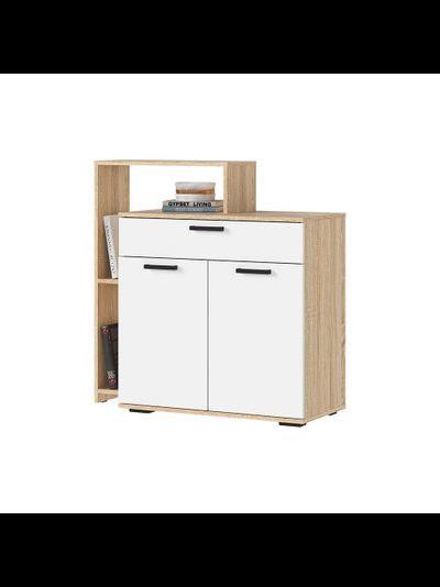 Санса КМ-01 Комод 1000 Сонома/Белый