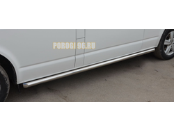 Защита штатного порога (длинная база) d60 для Volkswagen T5 Caravelle (2009-2015)