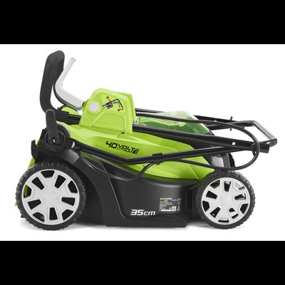 Аккумуляторная газонокосилка Greenworks G40LM35