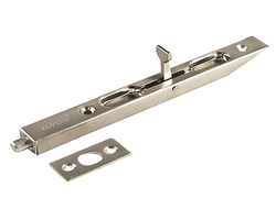 Шпингалет торцевой L160 SN никель
