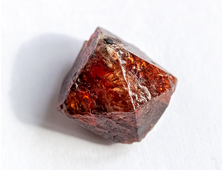 Циркон красный, гиацинт, кристалл, Пакистан (9*9*8 мм, 1,6 г) №18708