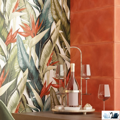 xПлитка настенная Gracia Ceramica Mango ocher wall 25 х 60 см охра