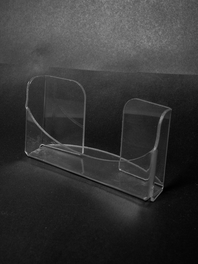 (ПОС1000) Визитница "CRYSTAL CARD" из прозрачного оргстекла