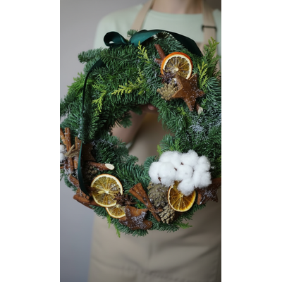 Венок новогодний № 1122