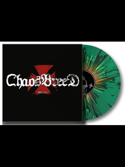 CHAOSBREED - BRUTAL LP Splatter
