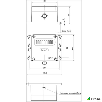 Датчик SC3 ICXP4-33P-10-LZS4