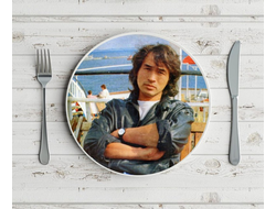 Тарелка "Кино, Виктор Цой" №36