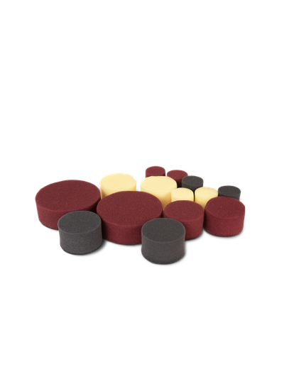 Набор кругов для полировки - поролон (14 шт.) Au-PS001