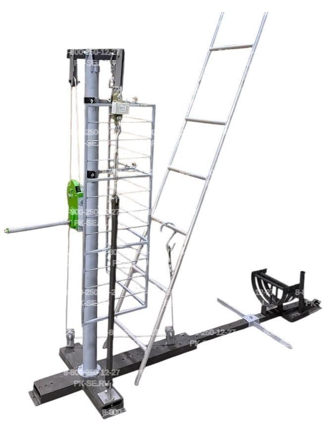 Стенд для испытания лестниц СВ-10