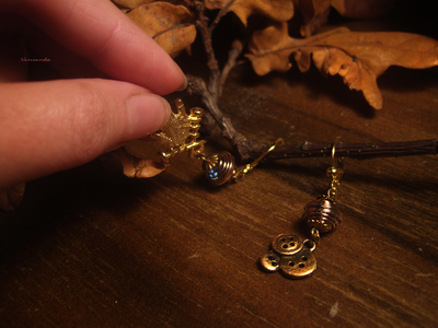 Серьги "Швейная магия"