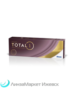 Линзы ежедневной замены Alcon Dailies Total 1 (30 линз) в ЛинзаМаркет Ижевск