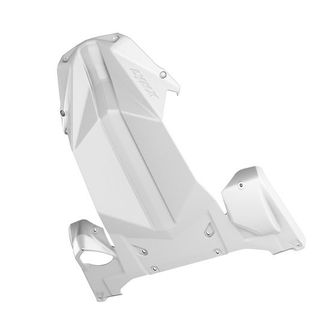Защита днища белая (4 мм) Radien Оригинал BRP 860201642 для BRP LYNX платформа Radien (Full Body Skid Plate, White Radien)