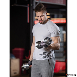 Гантели разборные DB-501, чугун/хромированная сталь, в чемодане, 2 шт, по 7,5 кг