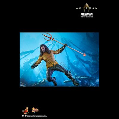 Аквамен (Джейсон Момоа) - Коллекционная ФИГУРКА с диорамой 1/6 scale Aquaman, Jason Momoa (MMS518) - Hot Toys