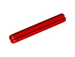 Technic, Axle  4L, Red (3705 / 4143851 / 4265797 / 6129995)