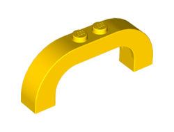 Arch 1 x 6 x 2 Curved Top, Yellow (6183 / 6105614 / 618324 / 6234162)