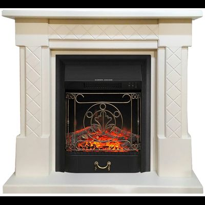 Электрокамин Оливия WT с очагом Fobos