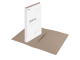 Скоросшиватель картонный ОФИСМАГ, гарантированная плотность 220 г/м2, до 200 листов, 127819