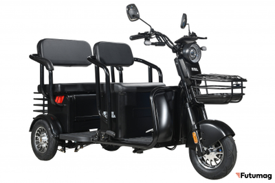 Пассажирский трицикл WHITE SIBERIA SIBTRIKE R 2000W