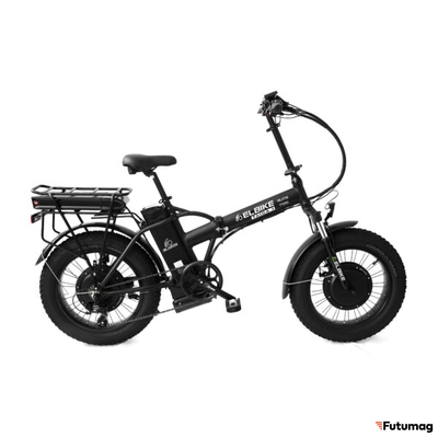 Электровелосипед Elbike Taiga 2 Twix 2000 черный