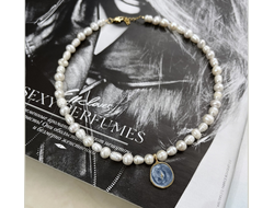 Чокер Жемчуг с подвеской