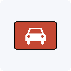 Дорожный знак 8.9.3 Стоянка только транспортных средств дипломатического корпуса