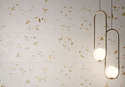 Декор, Villeroy&Boch, Jardin, 40х120 см, белый